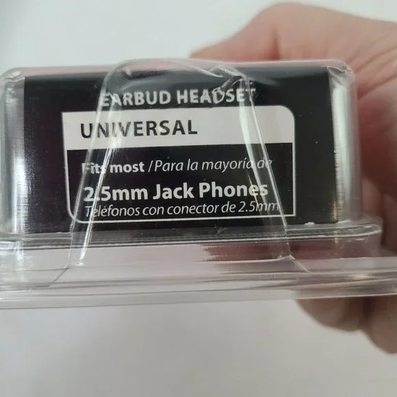 Jabra Verizon Wireless Earbud Headset Universal 2.5mm Jack New Open Box - Picture 3 of 3